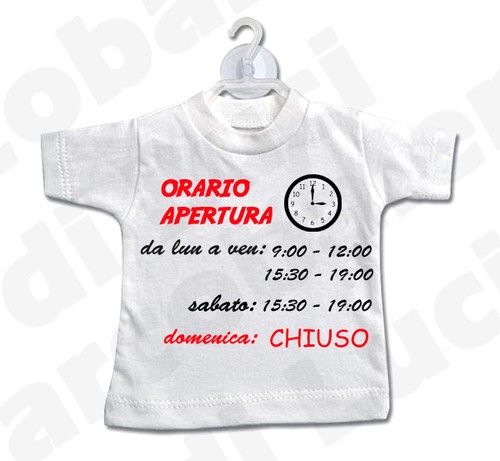 Mini shirt cartello x - t-shirt,