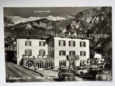 BORDOGNA Roncobello Bergamo Albergo Gervasoni auto car vecchia cartolina