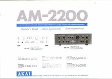 Akai manuale di istruzioni