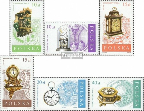 Polonia 3142 3147 completa - polonia, 3142-3147