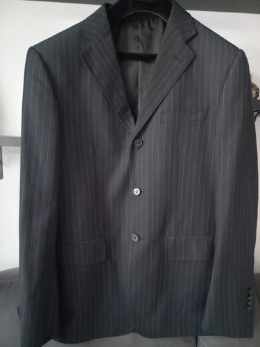 Giacca blazer gessato pura
