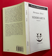Hermann HESSE - SIDDHARTA Ed. Adelphi Piccola Biblioteca 32 (1999) Libro OTTIMO