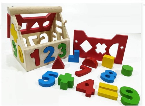Casetta legno con formine - casetta,