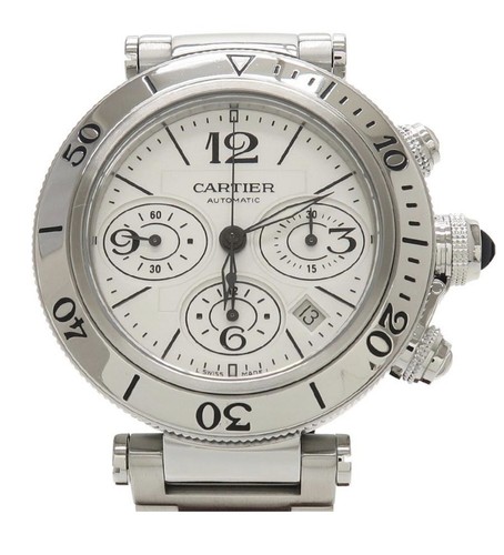 Watch cartier pasha seatimer - watch,