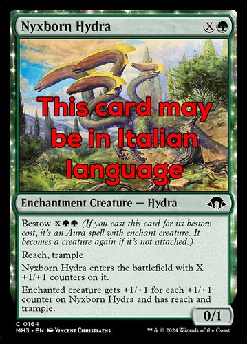 Mtg nyxborn hydra foil - mtg,
