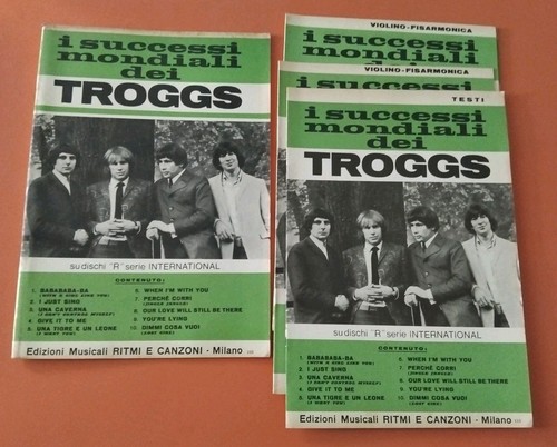 Troggs successi mondiali - troggs, dei