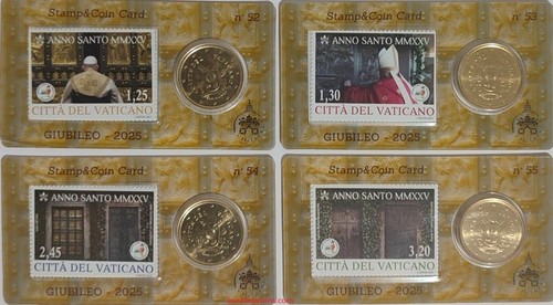 Coincard 50 cent - 4x,