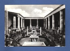 Pompei Casa dei Vetti Peristilio viaggiata 1961