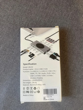 USB C HUB con Ricarica