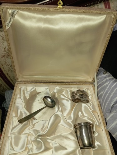 Antichi oggetti argento 800 - oggetti, in