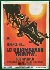  POSTER E LOCANDINA LO CHIAMAVANO TRINITA' TERENCE HILL BUD SPENCER Trinità 