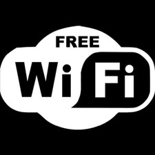 Adesivo FREE WI-FI sticker