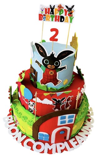 Torta scenografica bing - scenografica,
