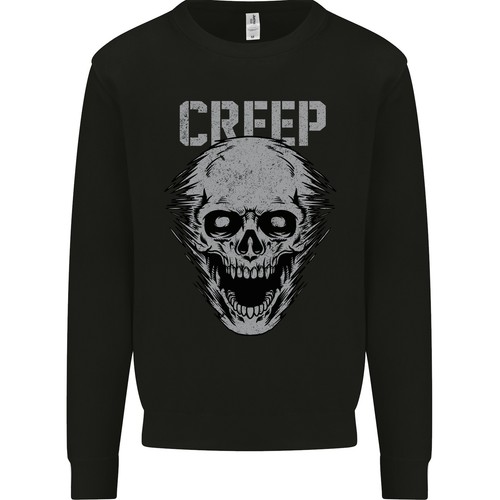 Felpa jumper con teschio - felpa,