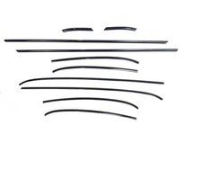 MINI R56 Nero Lucido Cintura Linea Copribordo Strisce 3M Cooper S JCW Beltline