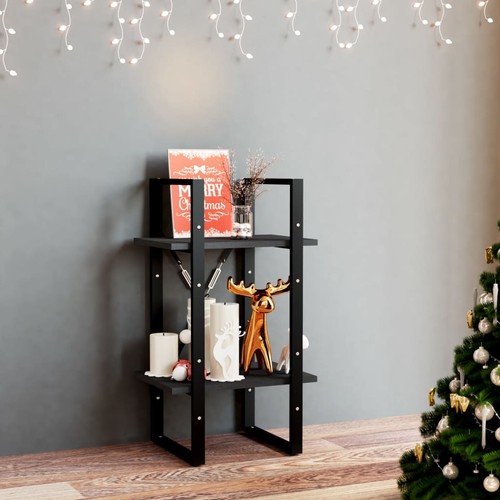 Libreria ripiani nera - 2,