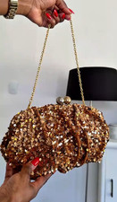 Pochette Zara paillettes con