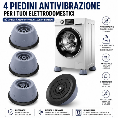 Piedini antivibrazione - piedini,