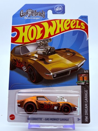 Hot wheels 68ˋ corvette gas - corvette,