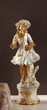 STATUA BENEDETTA CON CESTINO