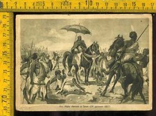 Regno Colonie Guerra Africa Cartolina Posta Militare da Decamerè x Milano pc 696