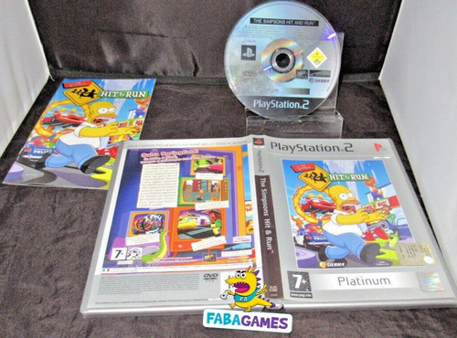 Ps2 the simpsons hit run - run, _
