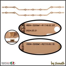 KIT 2 BARRE LED TV PER SAMSUNG