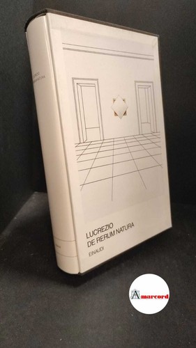 Lucrezio rerum natura - lucrezio., de