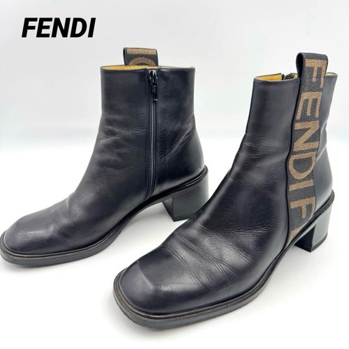 Stivali fendi con zip laterale - stivali,