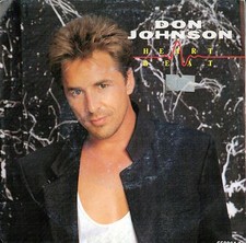 DON JOHNSON - heart beat - 45 giri 7"*