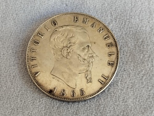Antica moneta argento - moneta, lire