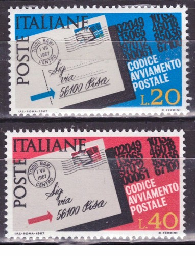 Italia 1967 codice - 1967,
