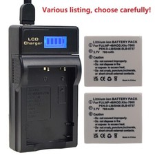 NP-40N Battery or charger For Fujifilm FinePix V10 Zoom 402 J50 F402 F455 F460