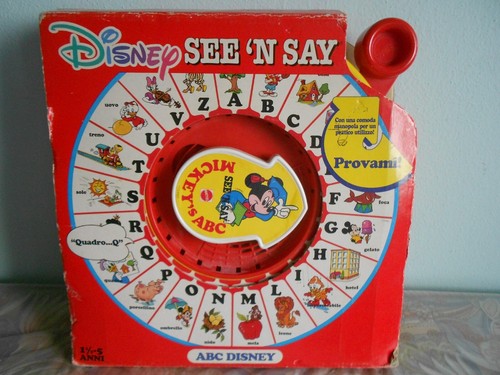 Disney see say mattel gioco - disney, 'n