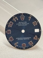 Original Concentric Blue Dial For Rolex Datejust 31mm - Quadrante Rolex Cal.2235