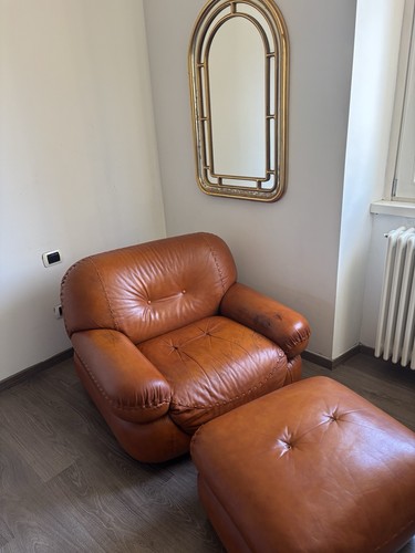 Poltrona design pelle - poltrona,