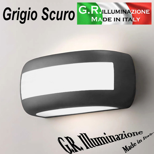 Applique moderna grigio - applique,