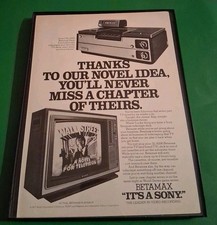 Sony betamax videotape deck - sony,
