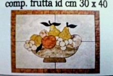 Composizione Frutta Marmo