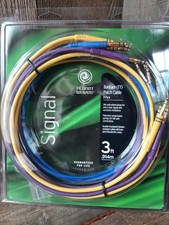 Bantam TT Patch Cables Connettore Telefono Placcato Oro Bilanciato 3ft 91cm