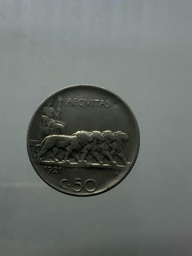 Centesimi leoni 1921 - 50, c/