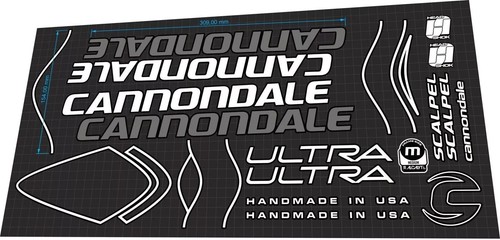 Set decalcomanie cannondale - decalcomanie,