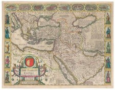 Mappa 1626 'L'Impero Turco