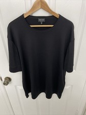 T-shirt nera uomo Giorgio