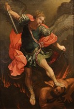 Large Antique Painting St