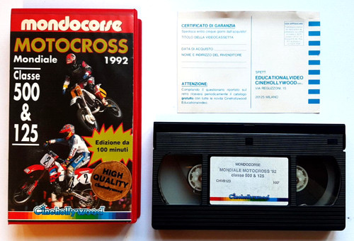 Vhs motocross mondiale 1992 - motocross,
