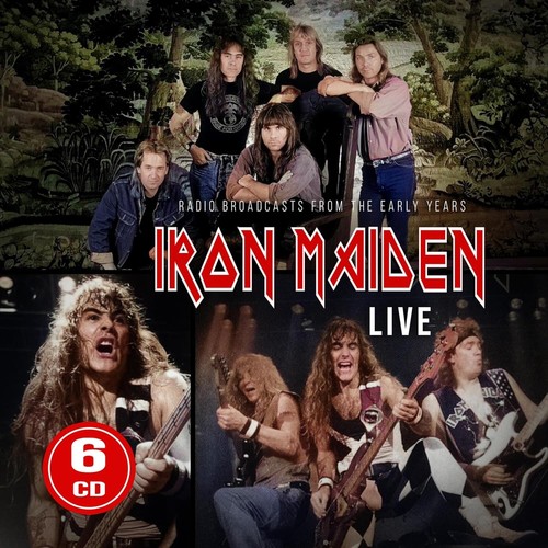 Iron maiden live box cd - x,