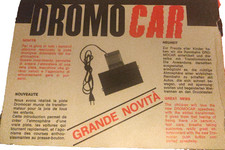 DROMOCAR AUTOPISTA ELETTRICA IN MINIATURA - ANNI ‘70 FUNZIONANTE!!!!!