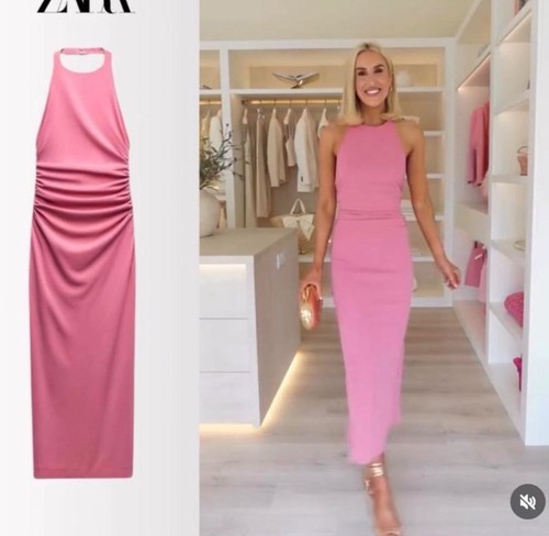 Zara abito midi nuovo donna - nuovo,