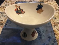 Alzatina  In Porcellana Natalizia 